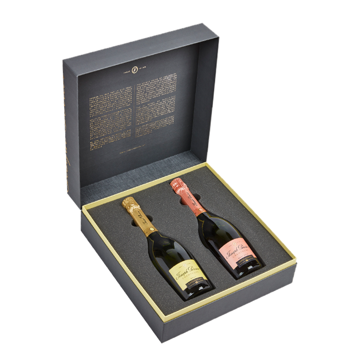 Estuche Champagne Joseph Perrier Brut + Rosé